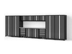 Bold XL 14-Piece Heavy-Duty Steel Garage Cabinet Set with Deep Storage