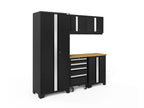 Newage Garage Cabinets BOLD Series Black 6-Piece Set