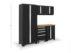Newage Garage Cabinets BOLD Series Black 6-Piece Set
