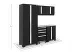 Newage Garage Cabinets BOLD Series Black 6-Piece Set