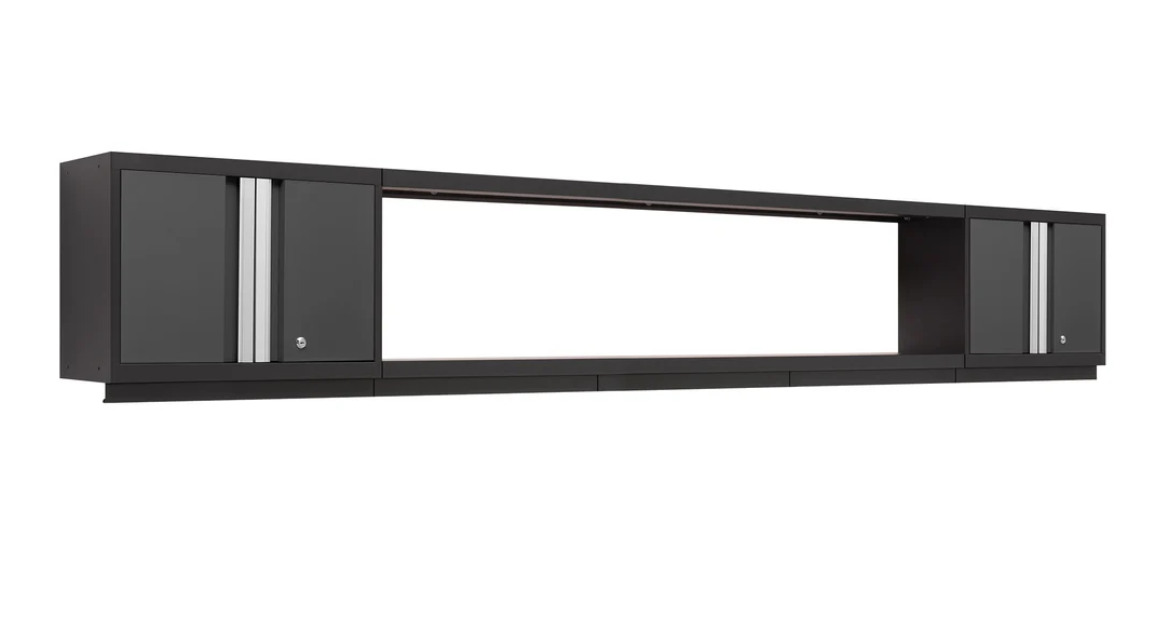 NewAge Garage Cabinets BOLD Series Grey 3-Piece Wall