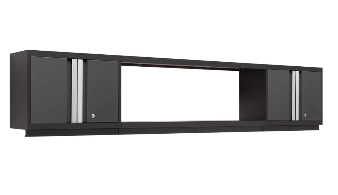 NewAge Garage Cabinets BOLD Series Grey 3-Piece Wall