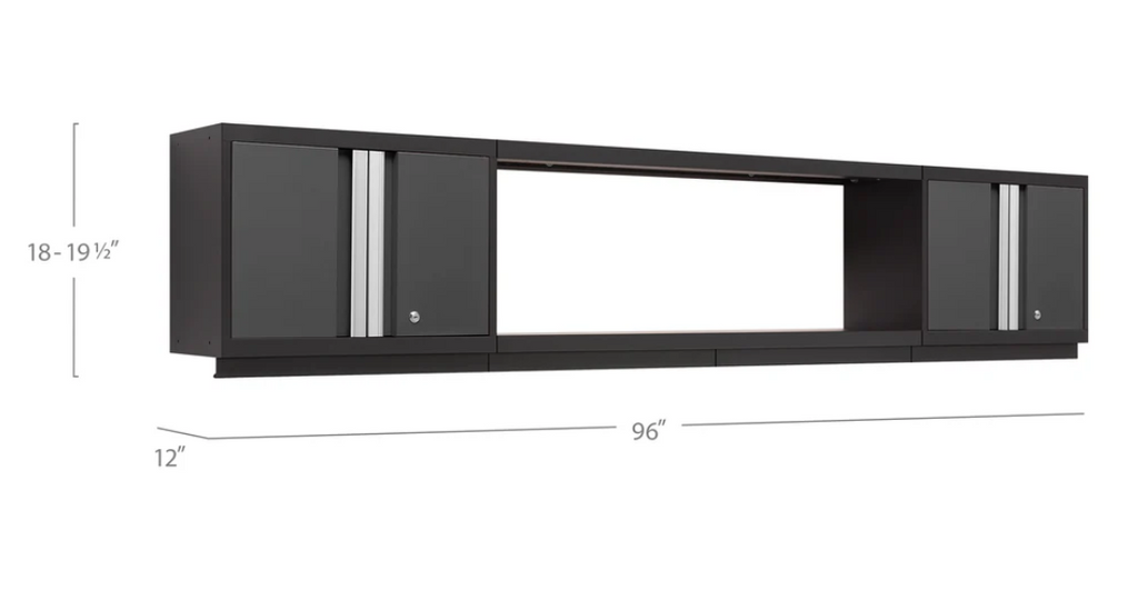 NewAge Garage Cabinets BOLD Series Grey 6-Piece Wall