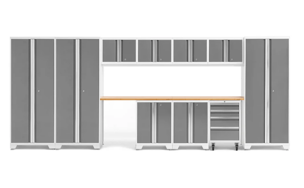 NewAge Garage Cabinets BOLD Series Platinum 12-Piece Set