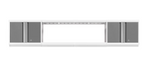 NewAge Garage Cabinets BOLD Series Platinum 3-Piece Wall