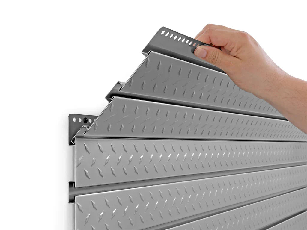 NewAge Pro Series 16 Sq. Ft. Steel Slatwall - 5 pieces