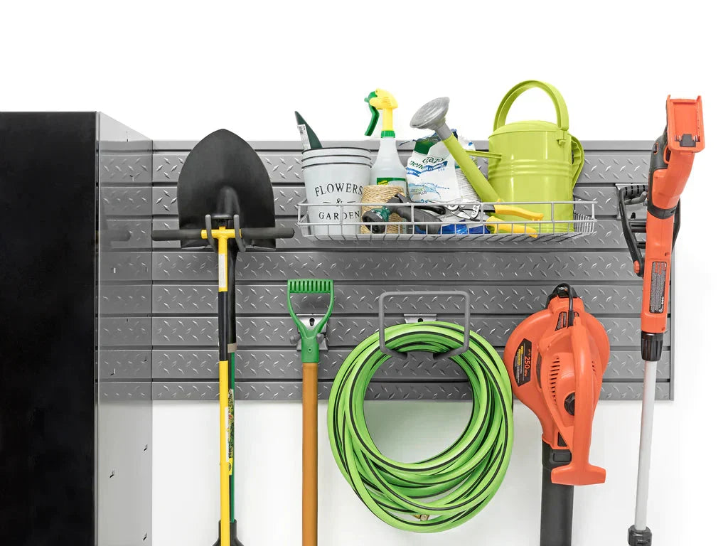 NewAge Pro Series 16 Sq. Ft. Steel Slatwall - 7 pieces