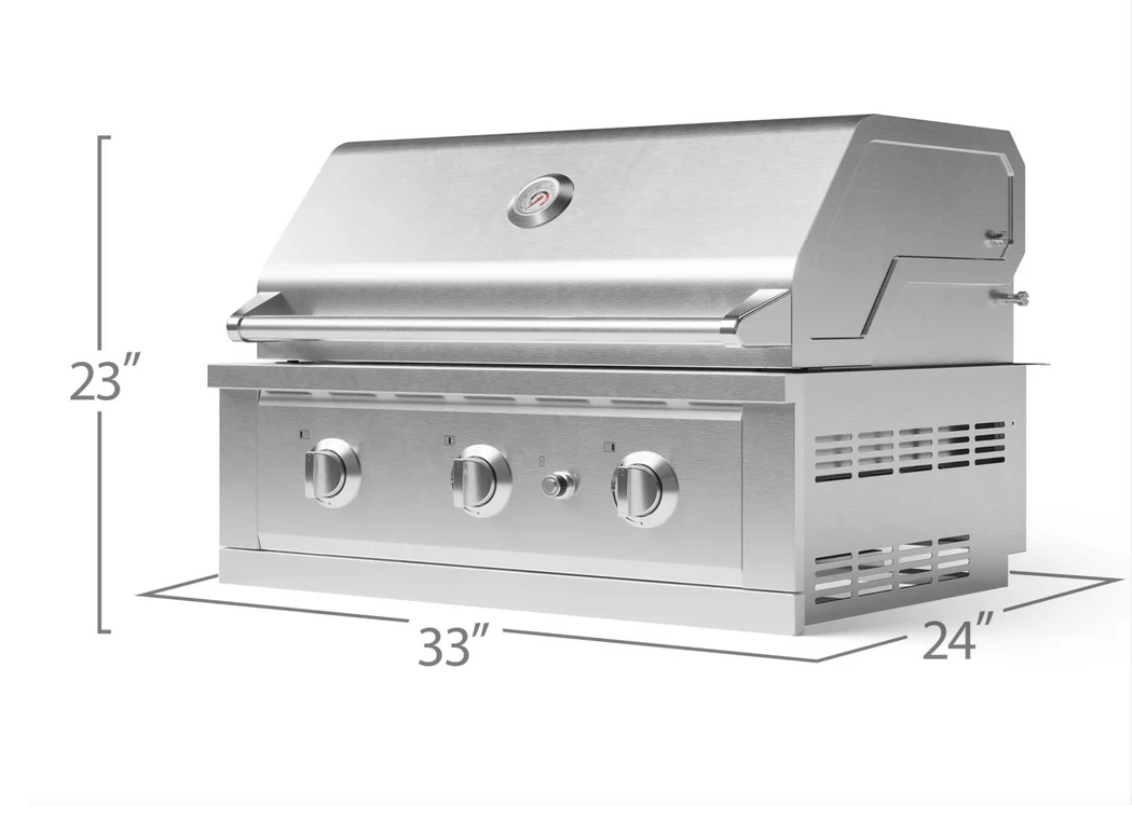 Newage Products 33-inch Outdoor Kitchen Stainless Steel