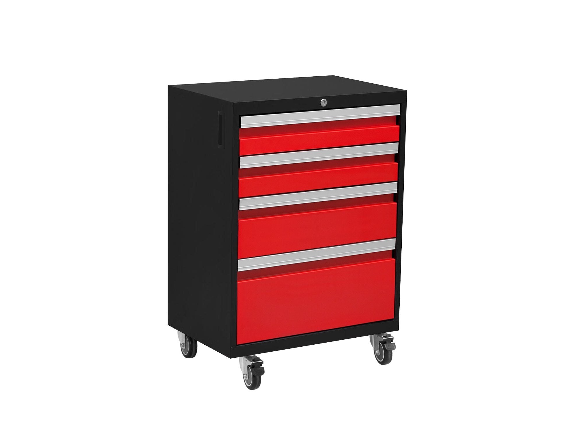 NewAge Products Bold 3.0 4-Drawer Rolling Tool - Red