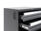 NewAge Products Bold 3.0 Grey 4-Drawer Rolling Too - Black