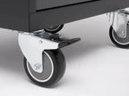 NewAge Products Bold 3.0 Grey 4-Drawer Rolling Too - Black