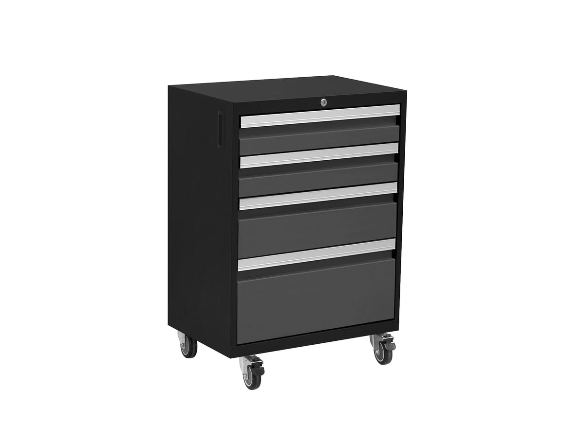 NewAge Products Bold 3.0 Grey 4-Drawer Rolling Tool - Grey