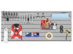 Newage Products Lockable Slatwall 12-Piece Accessory Kit