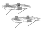Newage Products Lockable Slatwall 2ft Wire Shelves (Pack