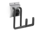 Newage Products Lockable Slatwall J Hook (Pack of 2) - 55530