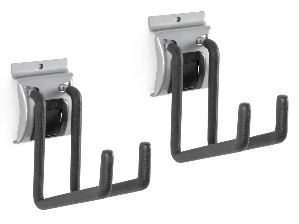 Newage Products Lockable Slatwall J Hook (Pack of 2) - 55530
