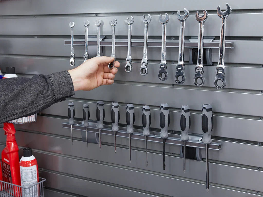 Newage Products Lockable Slatwall Magnetic Tool Bar - 55534