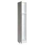 Prepac 16’’ Broom Cabinet w/ 16’’ Topper Wall Cabinet
