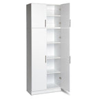Prepac 32’’ Storage Cabinet w/ 32’’ Topper Wall Cabinet
