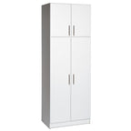 Prepac 32’’ Storage Cabinet w/ 32’’ Topper Wall Cabinet