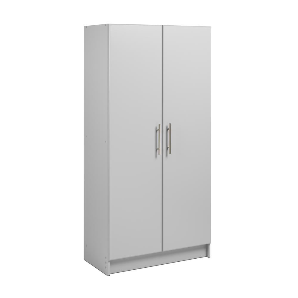 Prepac Gray Elite 96’’ Storage Cabinet Set - 6 pc