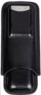 Prestige Import Group 2 Cigar Leather Case w/ Cutter