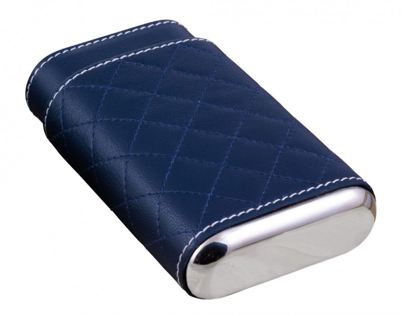 Prestige Import Group 3 Cigar Diamond Stitched Case w/