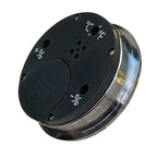 Prestige Import Group 300 Series Digital Hygrometer Polished Silver Bezel