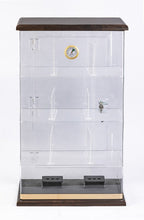 Prestige Import Group Acrylic See-Through Humidor Display Walnut Finish