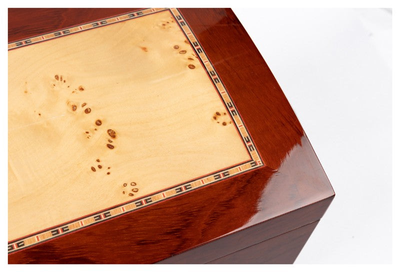 Broadway 150-Count High-Gloss Lacquer Arch-Top Spanish Cedar Humidor