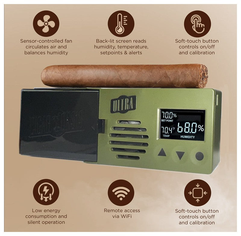 Prestige Import Group Cigar Oasis Ultra 4.0 Electronic Humidifier