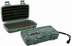 CigarSafe Camouflage 5-Cigar Travel Humidor Case with Humidifier