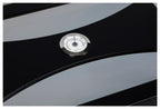 Delano Black Matte UV Glass Desktop Humidor 100 Cigar Capacity