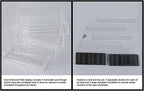 Prestige Import Group Diamond Plate Acrylic Commercial Display Humidor Cabinet