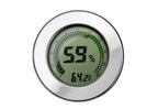 Prestige Import Group Silver Digital Hygrometer with Calibration for Humidors