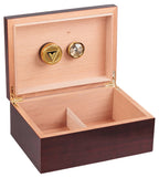 Executive Cherry Desktop Humidor 50-75 Cigar Spanish Cedar Lined