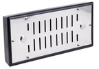 Prestige Import Group Vented Cigar Humidifier Silver 6.25 x 2.75