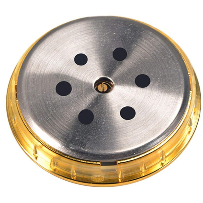 Prestige Import Group Gold Bezel Glass Face Hygrometer for Humidor