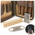 Prestige Import Group Manhattan Leather Travel Humidor Case