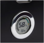 Portofino 100-Cigar Dome-Top Desktop Humidor with Digital Hygrometer