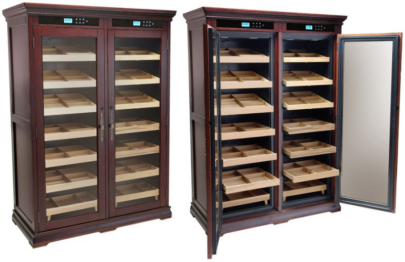 Prestige Import Group Reagan Electronic Cigar Cabinet Dual-Zone Climate