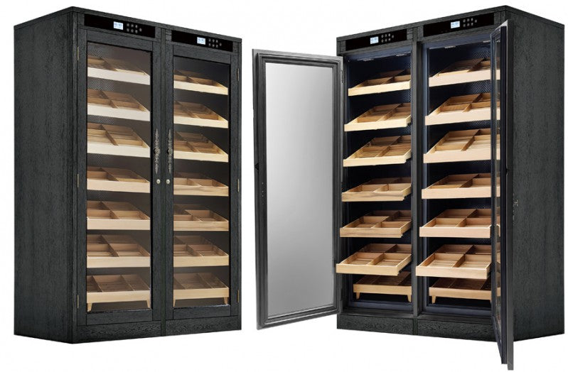 Prestige Import Group Reagan Lite Electronic Climate-Controlled Cabinet Humidor