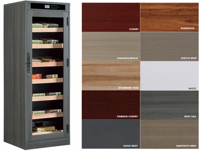Prestige Import Group Remington Lite Custom Cabinet Humidor Electronic Control