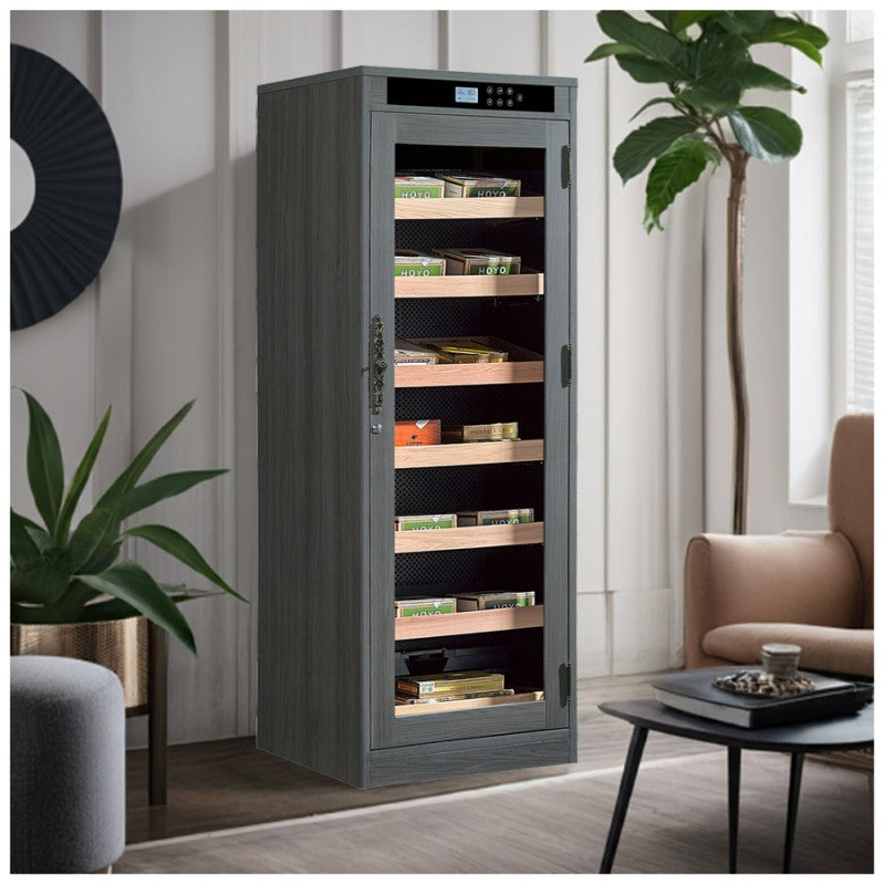Prestige Import Group Remington Lite Custom Cabinet Humidor Electronic Control