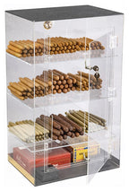 Prestige Import Group Roosevelt Acrylic Counter Humidor 250-Cigar Display