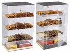 Prestige Import Group Roosevelt Acrylic Counter Humidor 250-Cigar Display