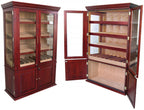 Prestige Import Group Saint Regis Cherry Cabinet Humidor Glass Doors