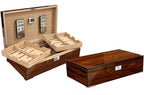 Prestige Import Group Salvador Brazilian Rosewood 250-Cigar Desktop Humidor
