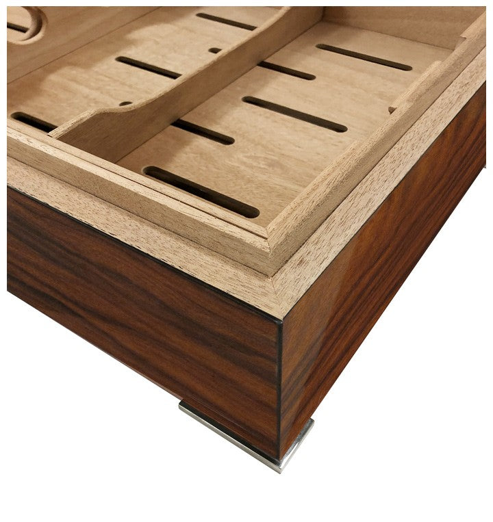 Prestige Import Group Salvador Brazilian Rosewood 250-Cigar Desktop Humidor
