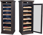 Prestige Import Group Remington Espresso Electronic Climate-Controlled Cigar Cabinet